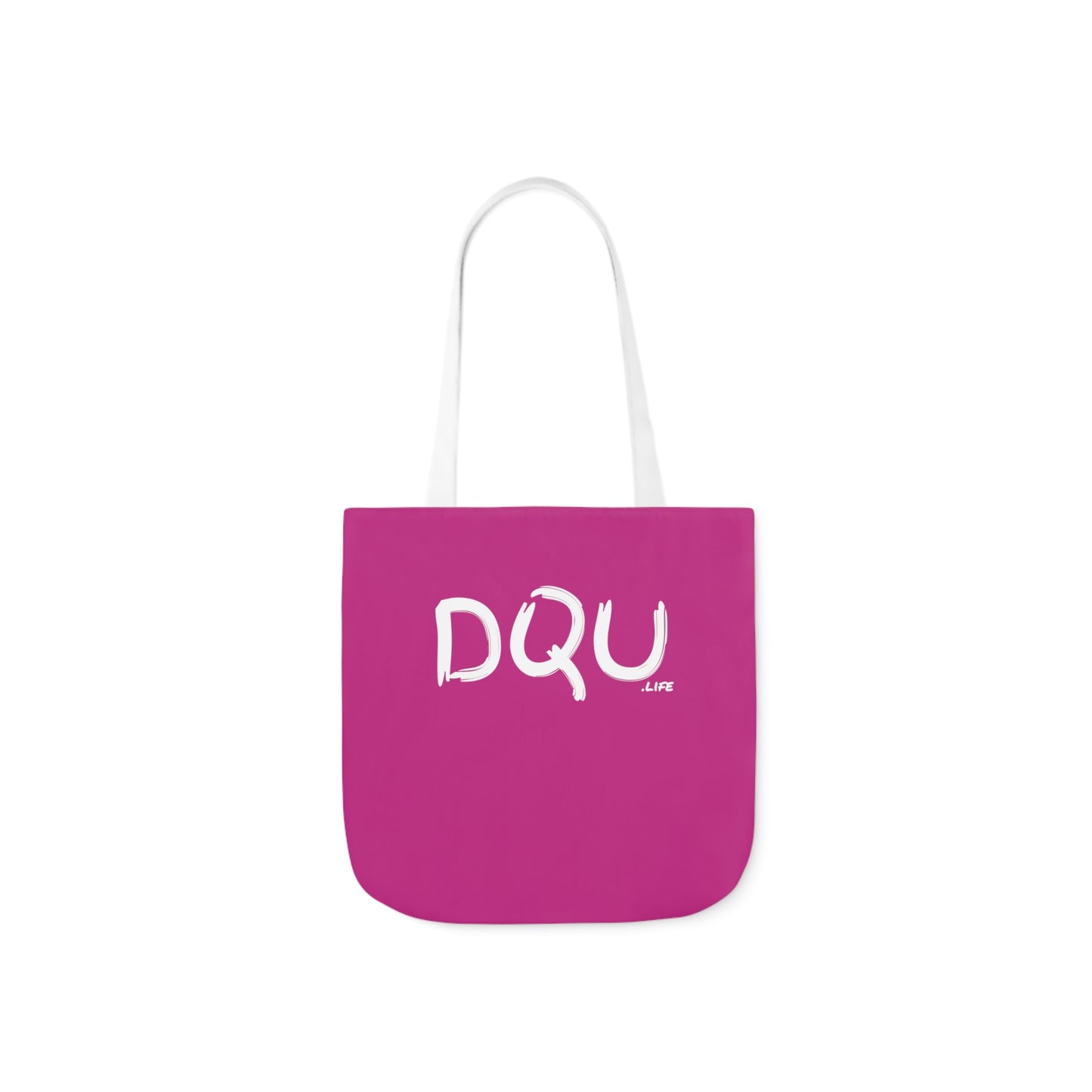 PINK Polyester Canvas Tote Bag (AOP)