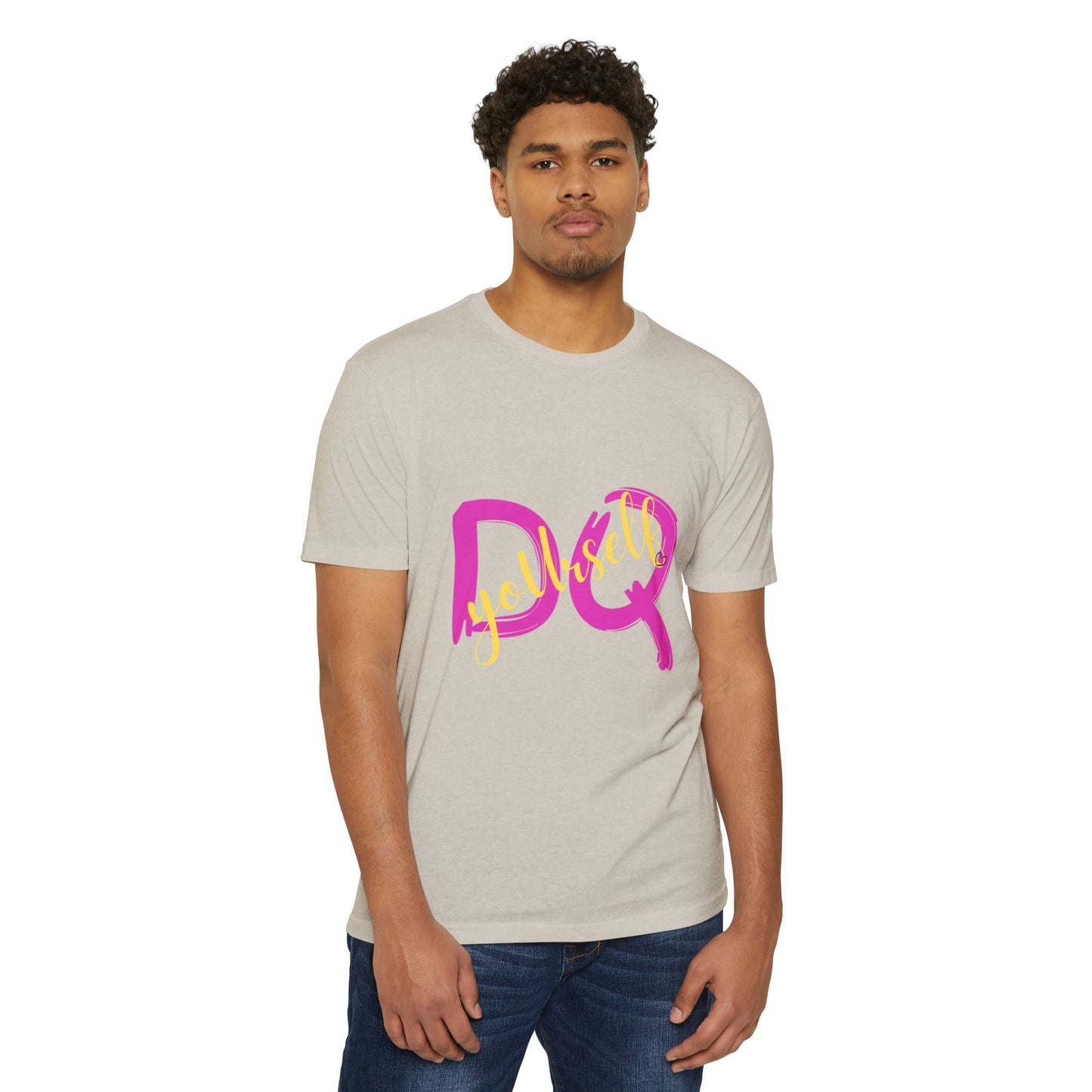 DQU NEXT LEVELUnisex CVC Jersey T-shirt