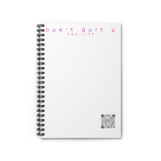 DQU.Life Spiral Notebook - Ruled Line