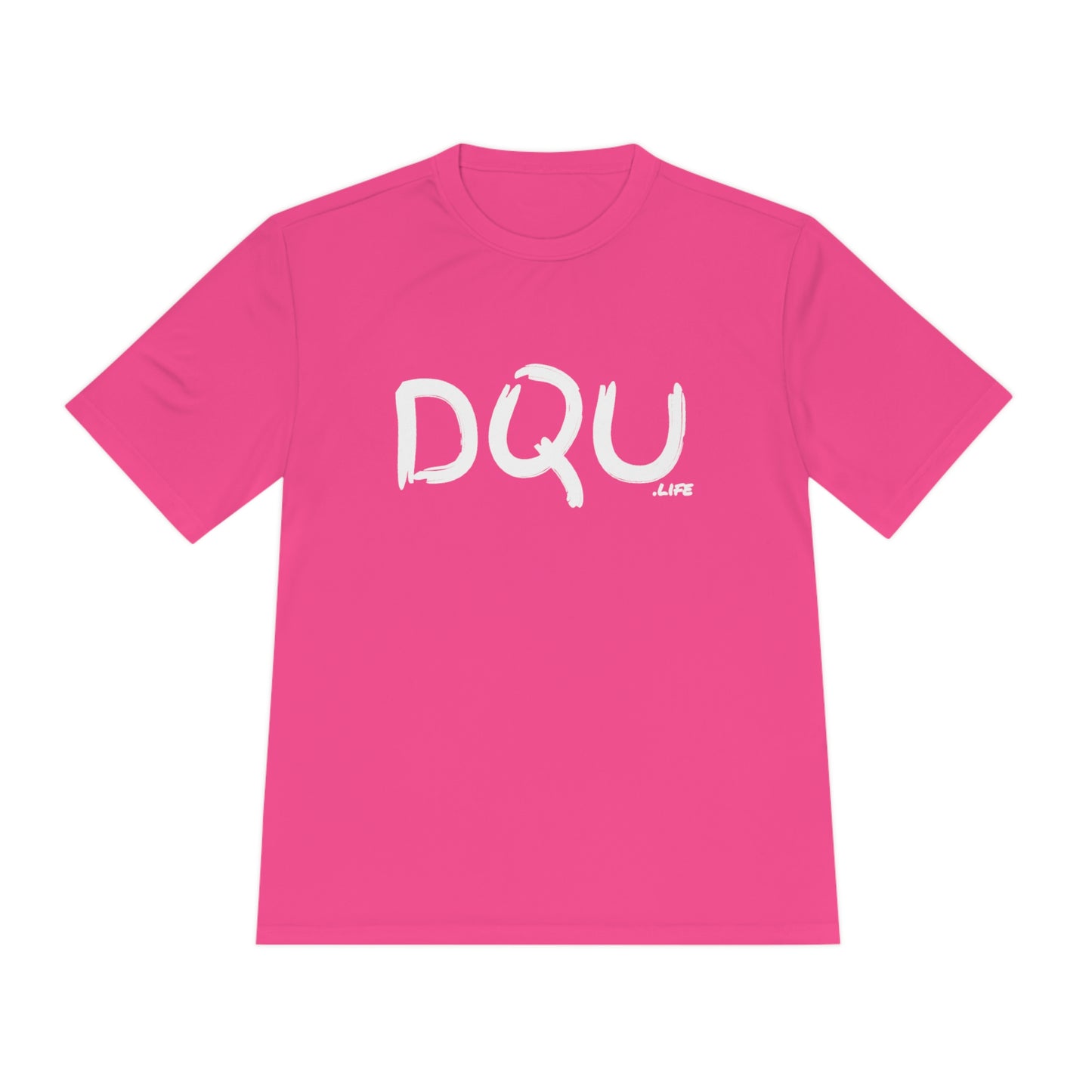 PINK SPORT-TEK Unisex Moisture Wicking Tee
