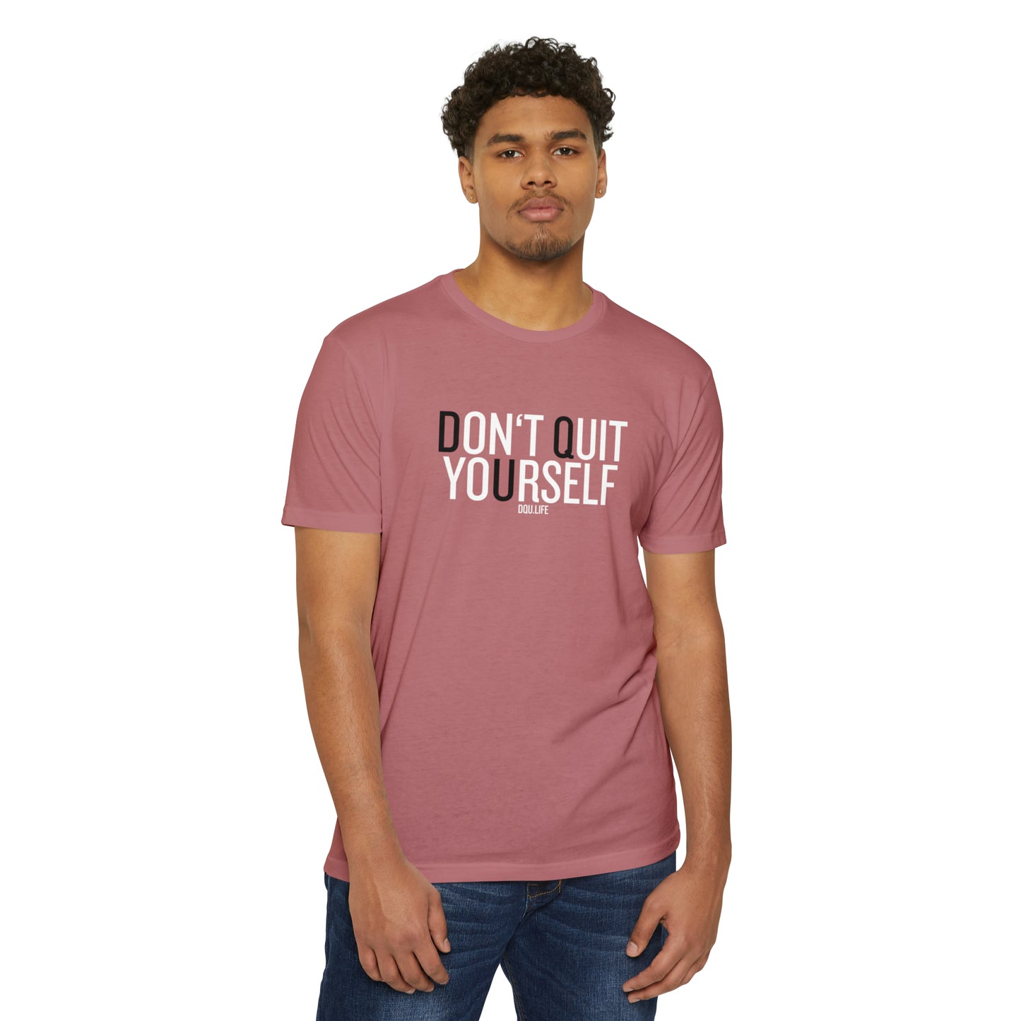 DQU NEXT LEVELUnisex CVC Jersey T-shirt