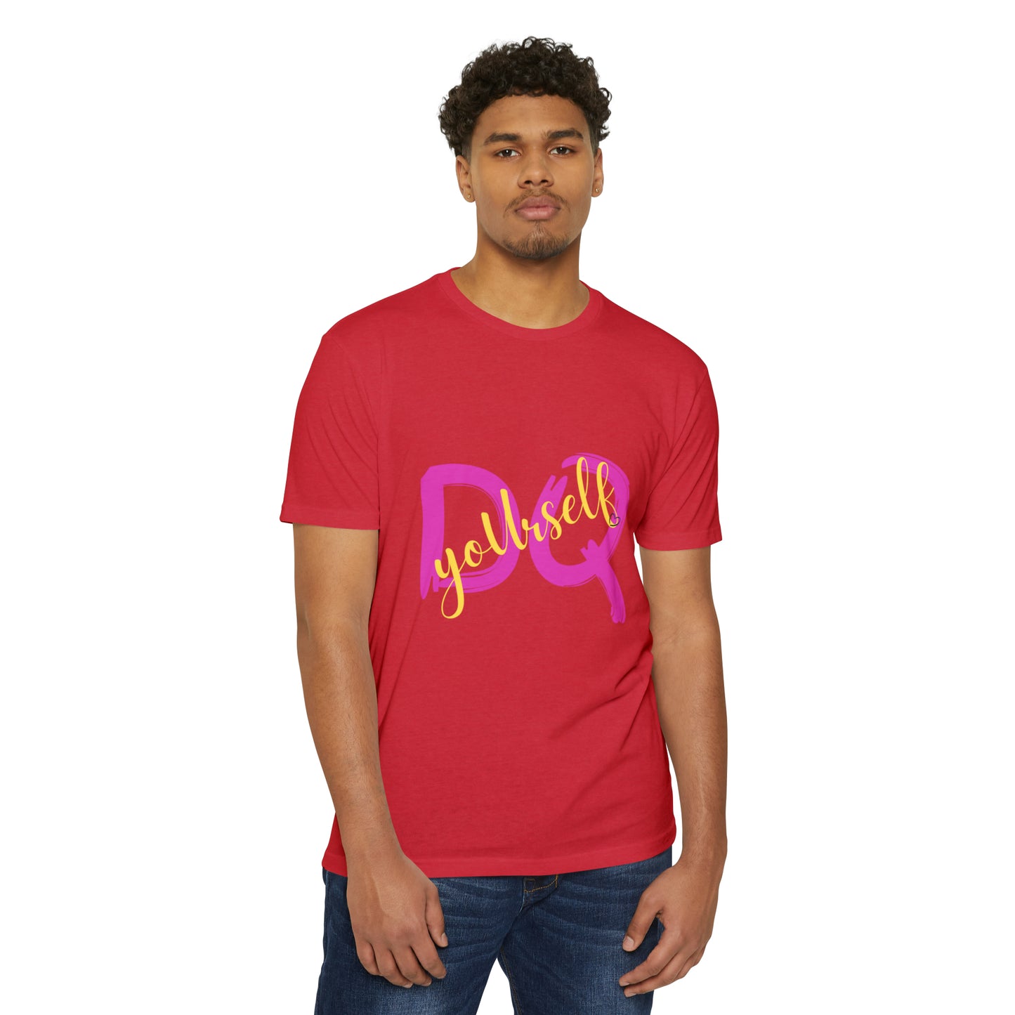 DQU NEXT LEVELUnisex CVC Jersey T-shirt