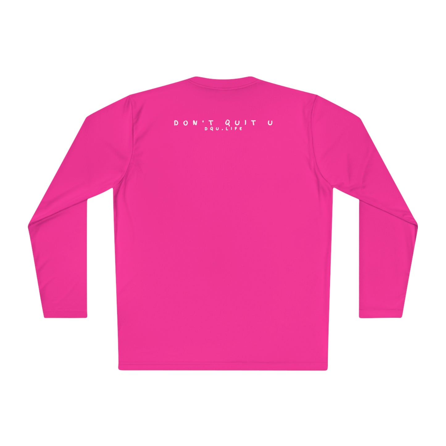 PINK DQU SPORT-TEK Unisex Lightweight Long Sleeve Tee