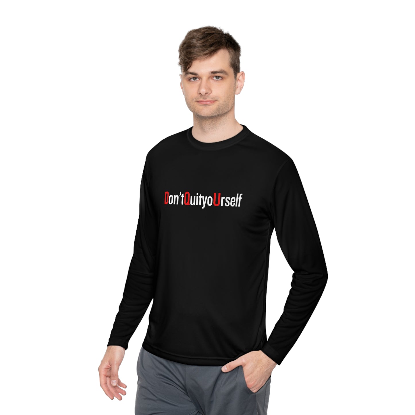 DQU SPORT-TEK Unisex Lightweight Long Sleeve Tee