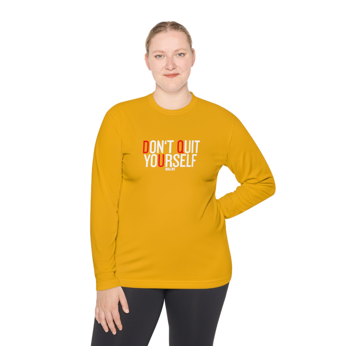 DQU SPORT-TEK Unisex Lightweight Long Sleeve Tee