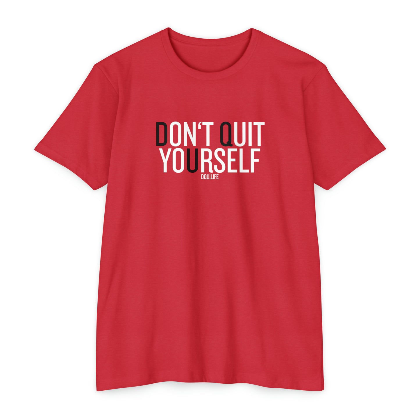 DQU NEXT LEVELUnisex CVC Jersey T-shirt