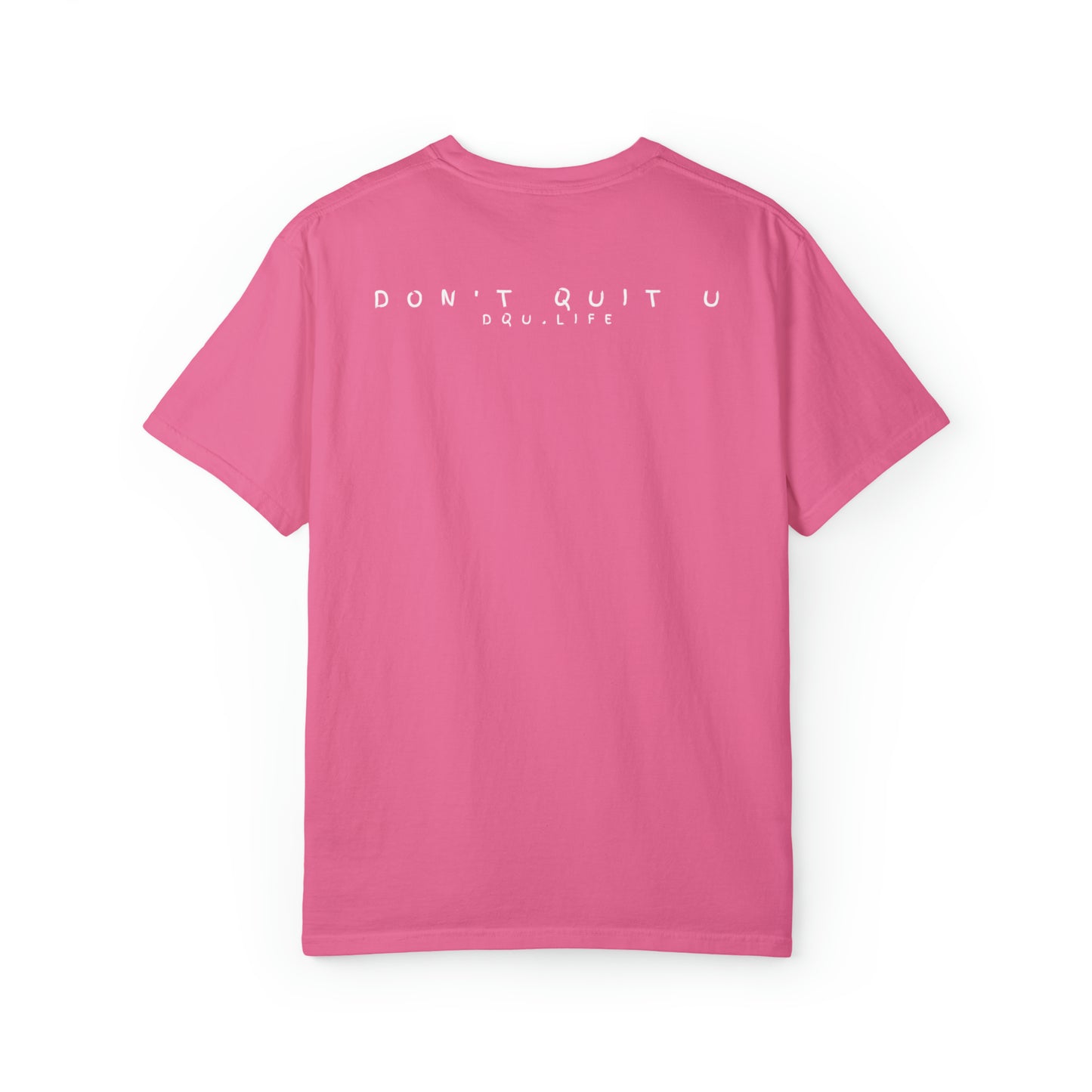 PINK DQU COMFORT COLORS Unisex Garment-Dyed T-shirt