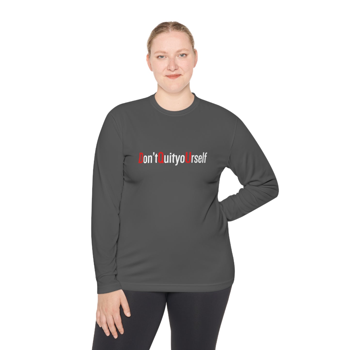 DQU SPORT-TEK Unisex Lightweight Long Sleeve Tee