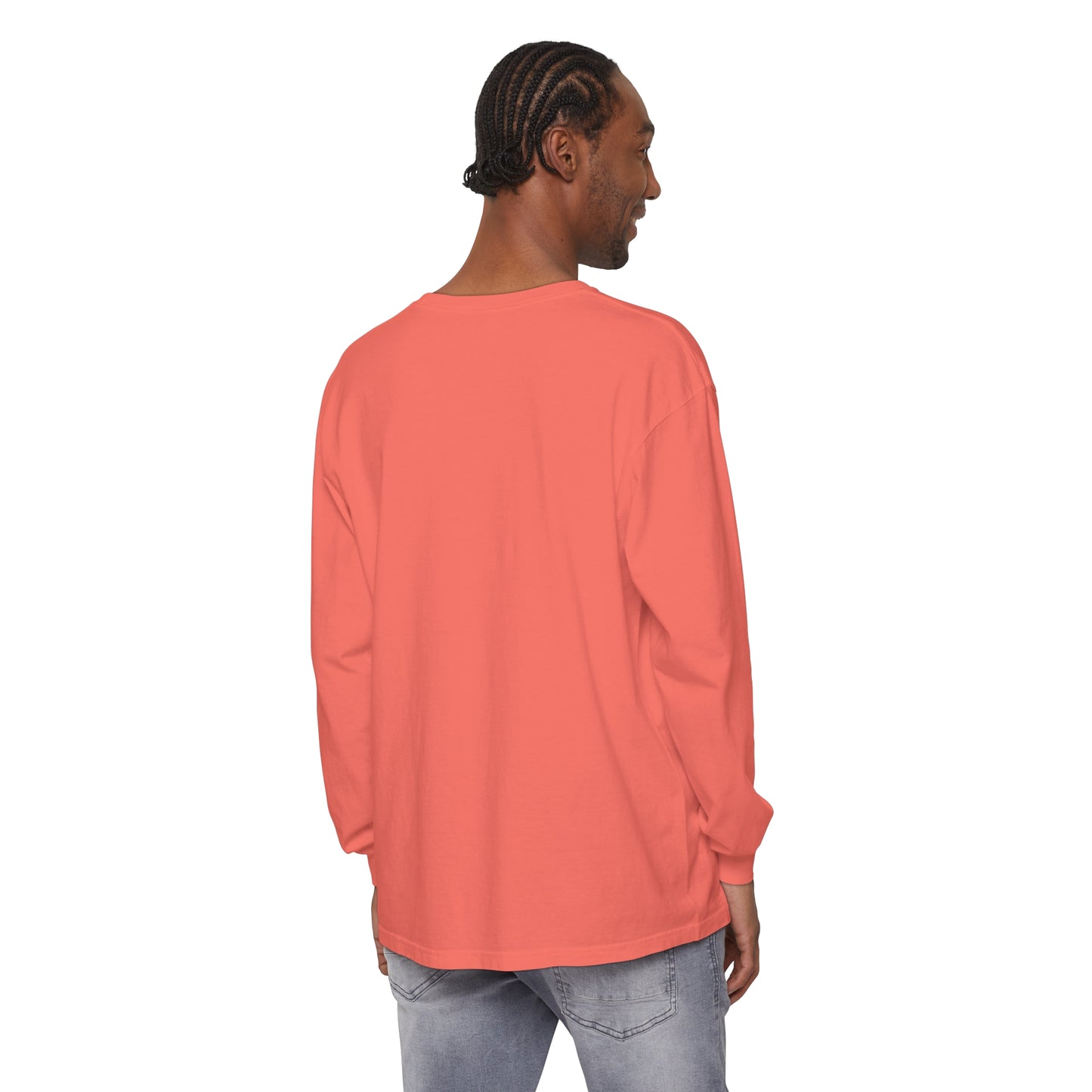 DQU COMFORT COLORS Unisex Garment-dyed Long Sleeve T-Shirt