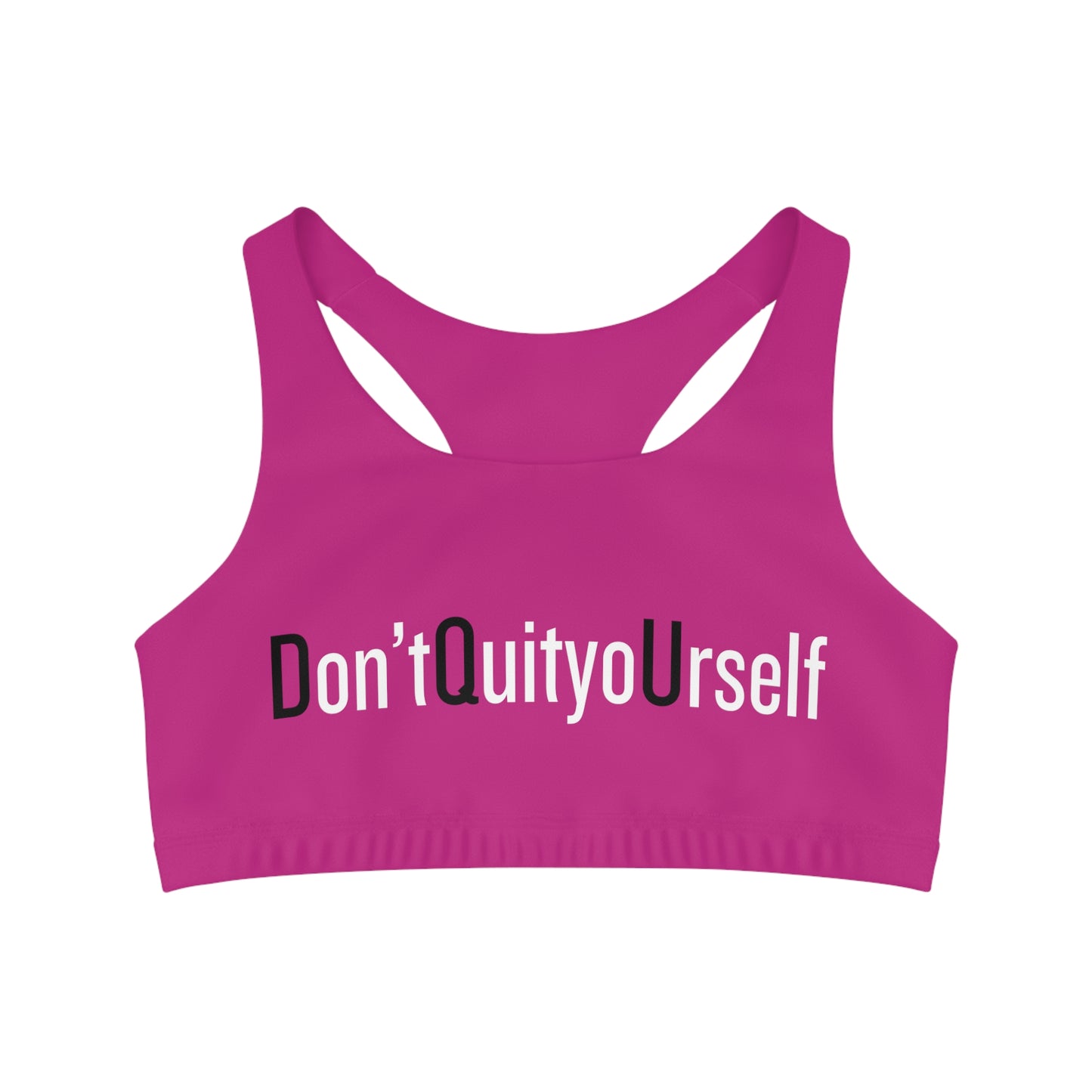 PINK DQU Seamless Sports Bra (AOP)