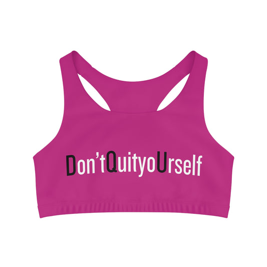 PINK DQU Seamless Sports Bra (AOP)