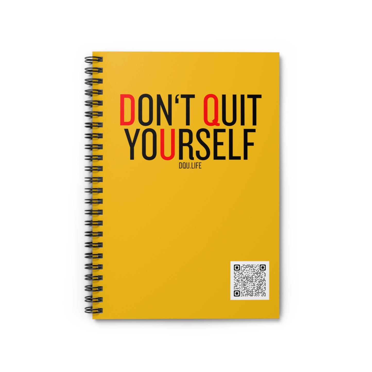 DQU.Life Spiral Notebook - Ruled Line