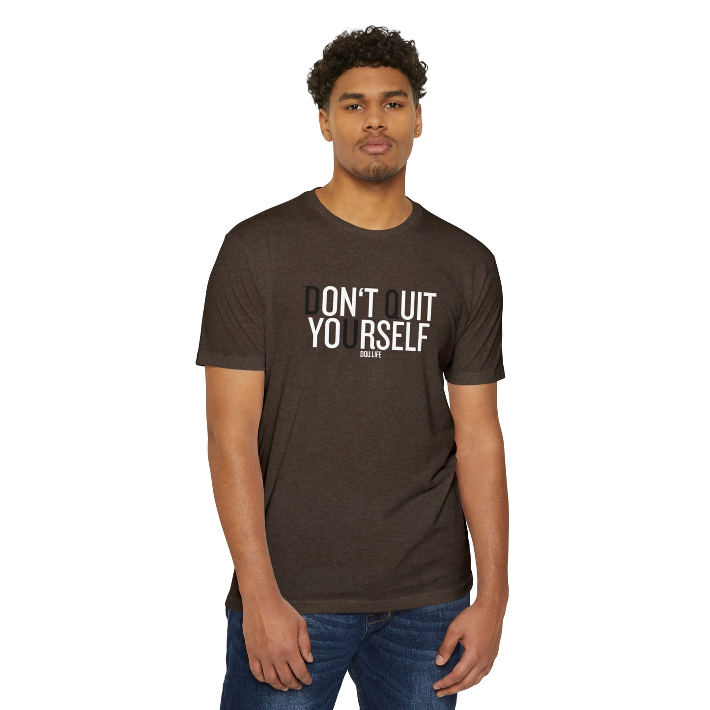 DQU NEXT LEVELUnisex CVC Jersey T-shirt