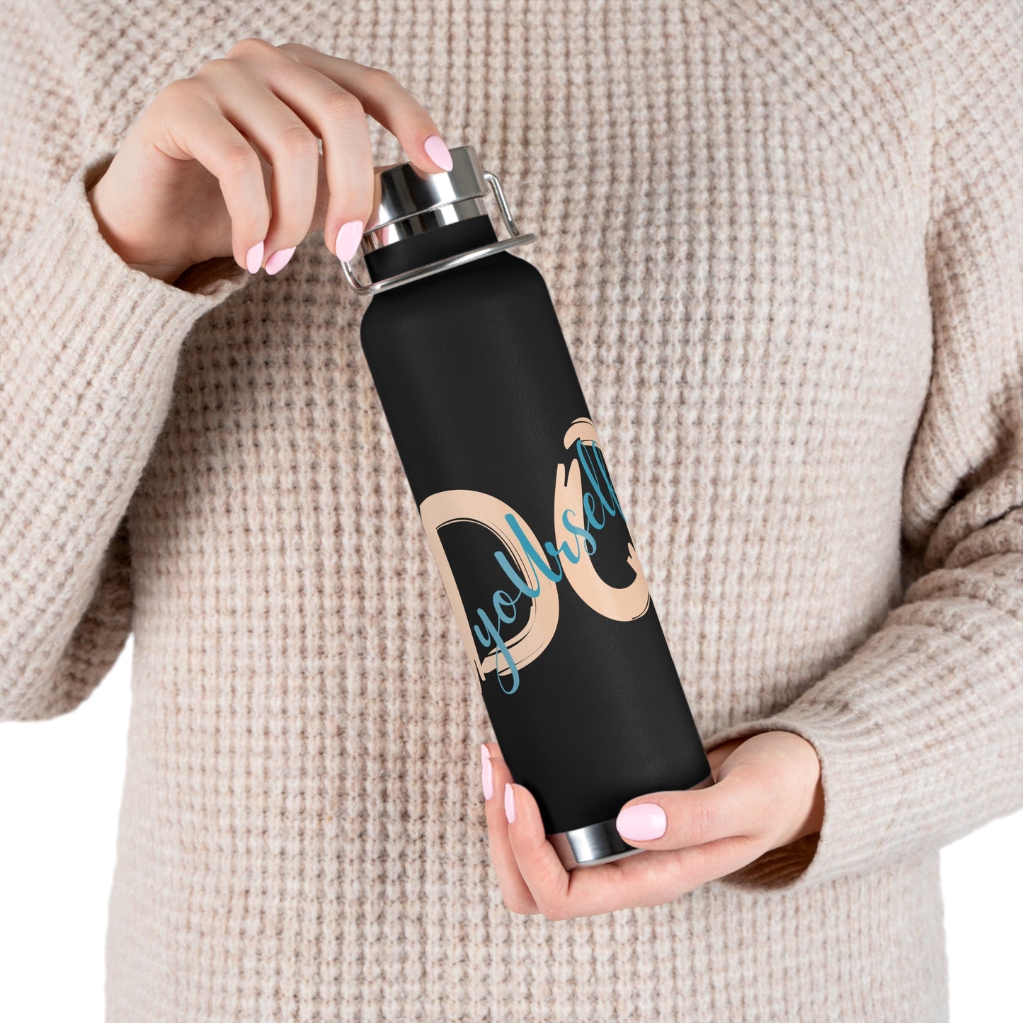 Copper Vacuum Insulated Bottle, 22oz