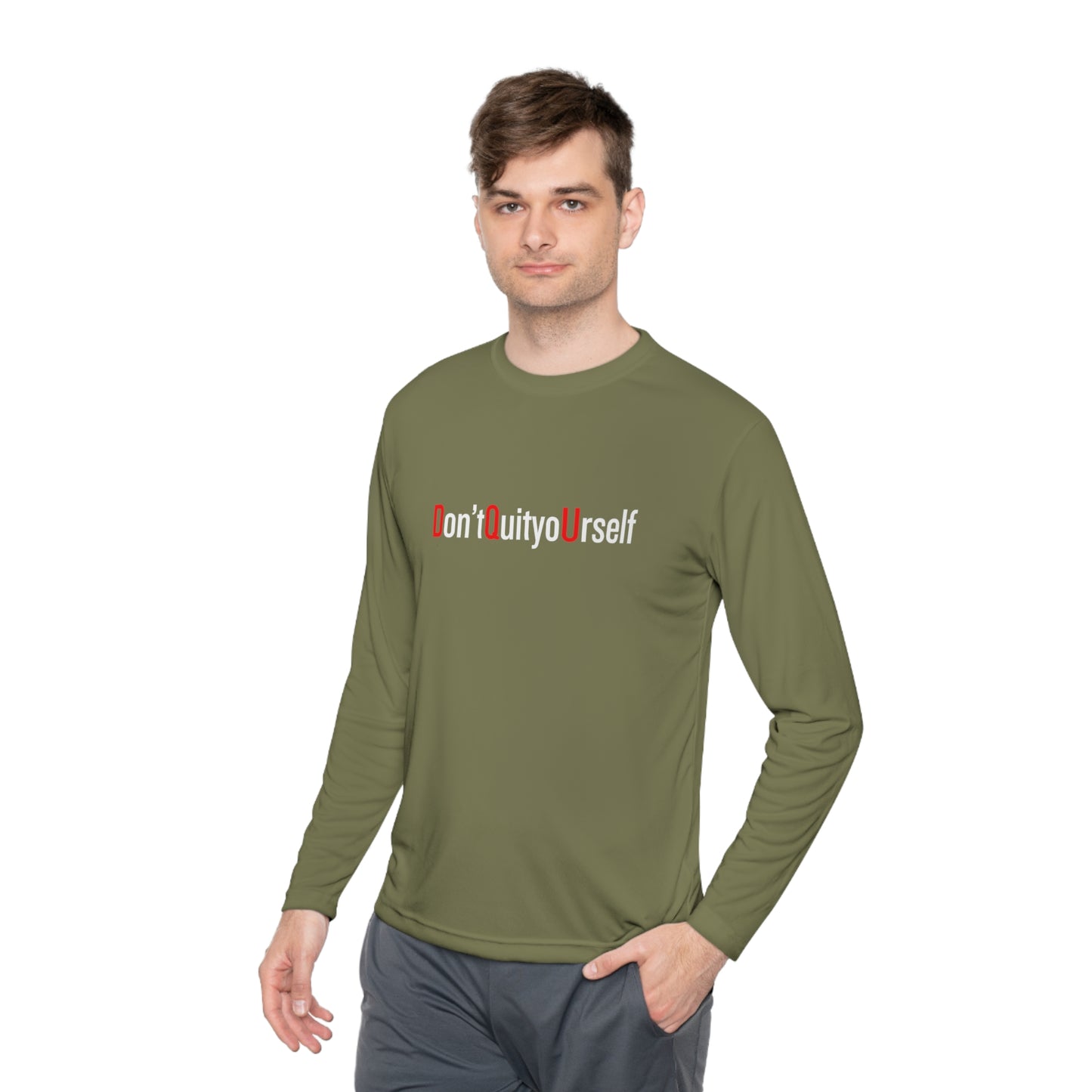 DQU SPORT-TEK Unisex Lightweight Long Sleeve Tee