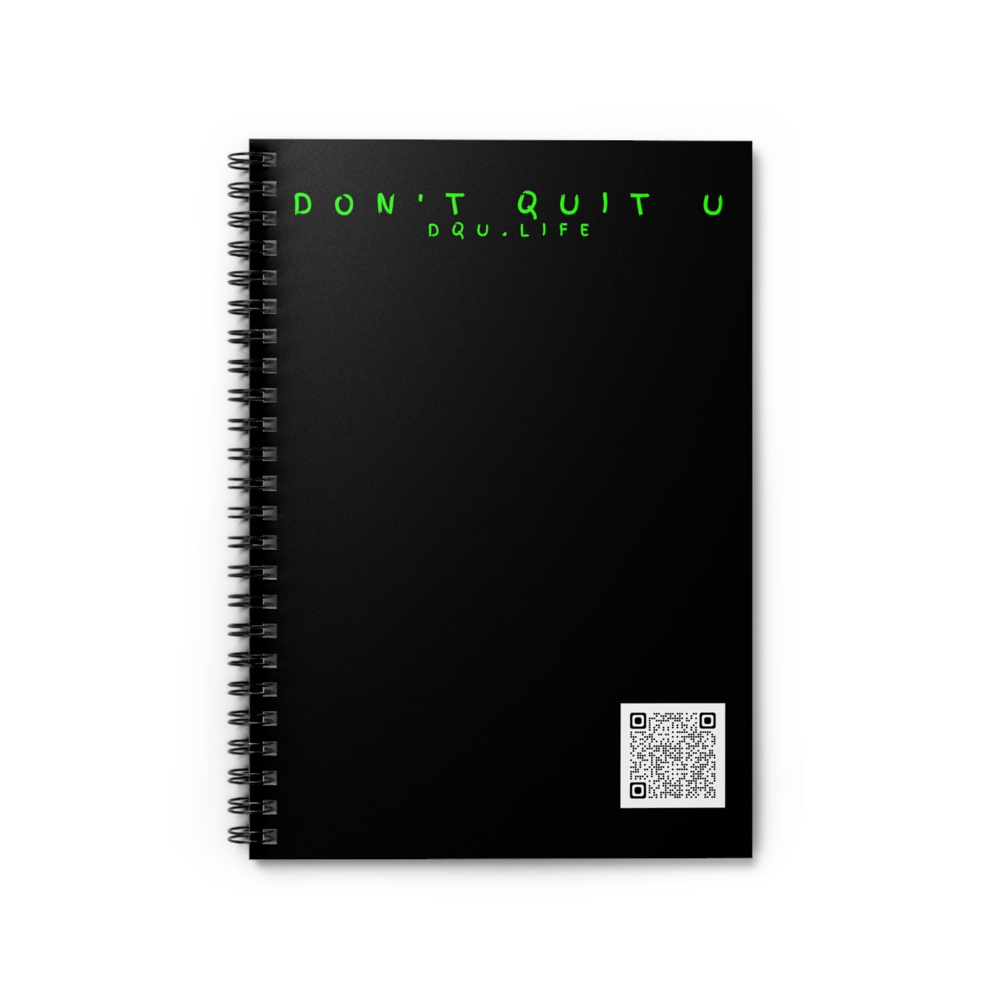 DQU.Life Spiral Notebook - Ruled Line