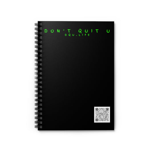 DQU.Life Spiral Notebook - Ruled Line