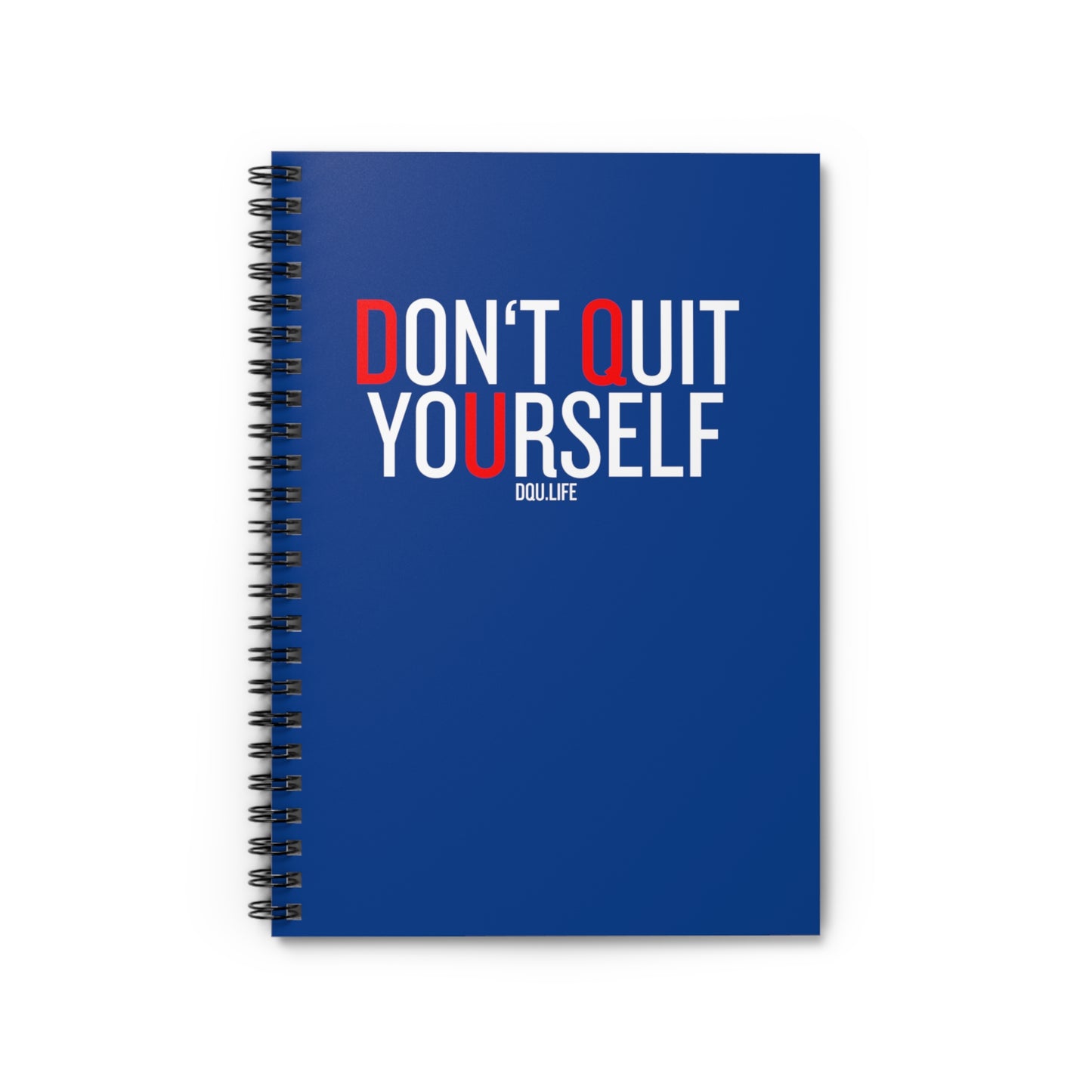 DQU.Life Spiral Notebook - Ruled Line