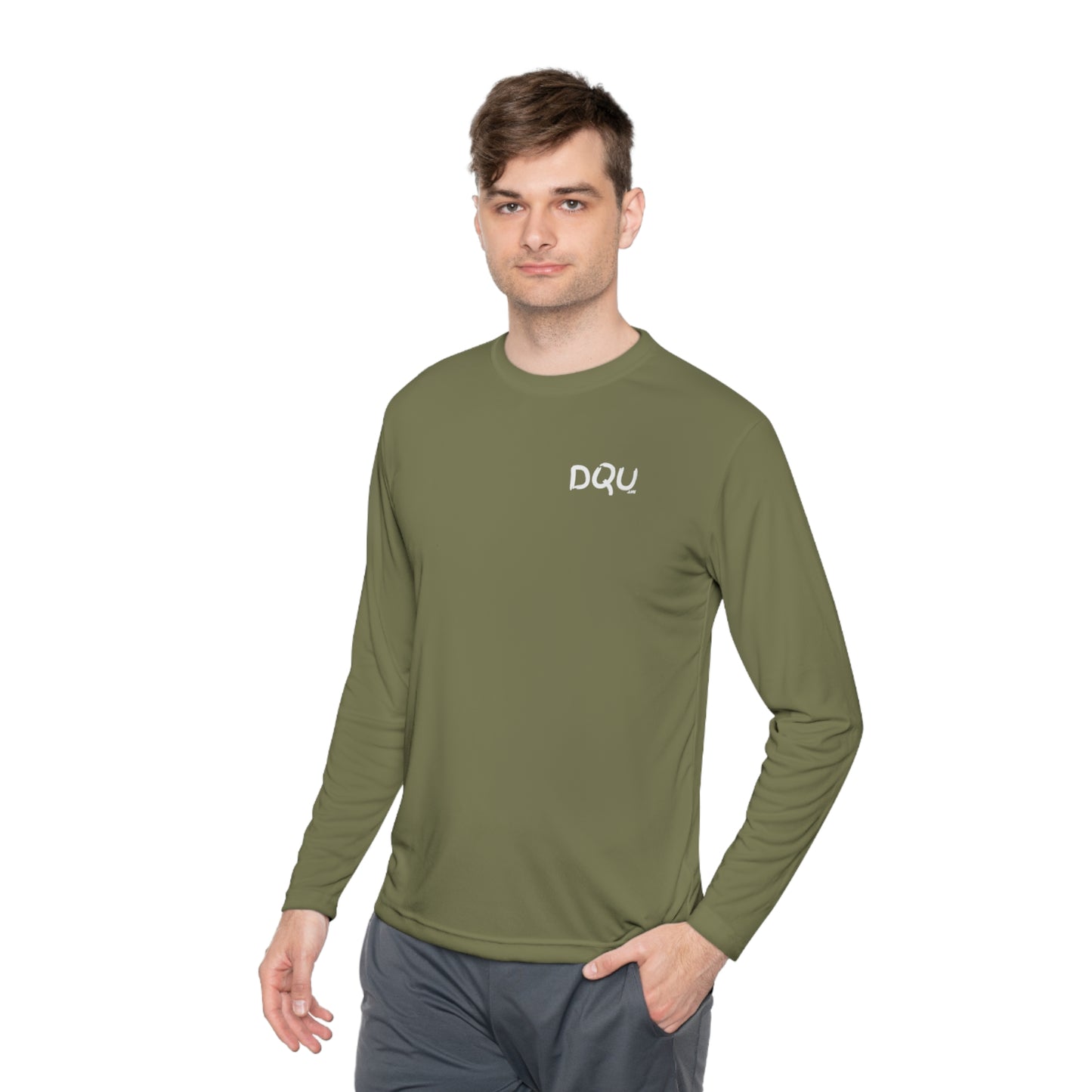 DQU SPORT-TEK Unisex Lightweight Long Sleeve Tee