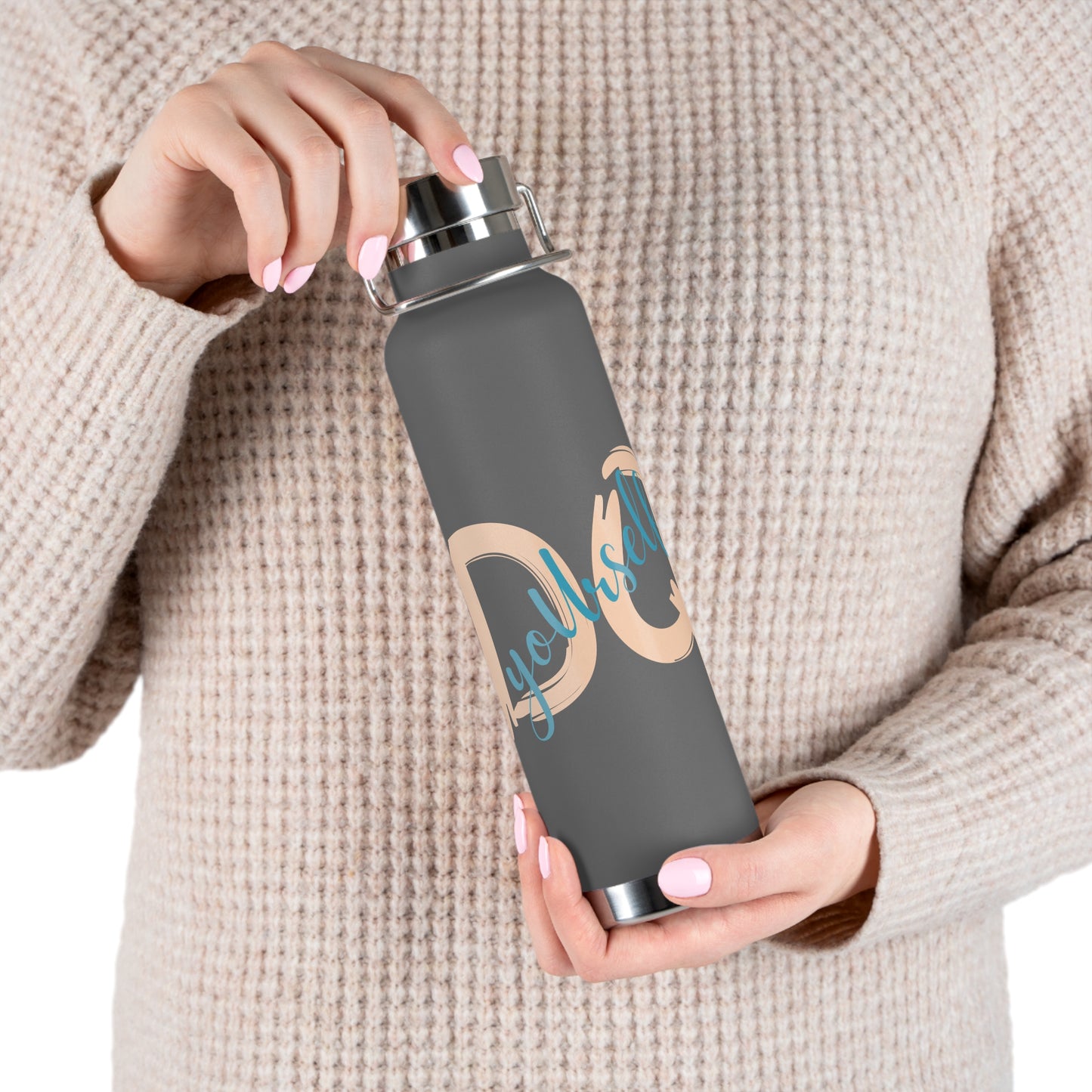 Copper Vacuum Insulated Bottle, 22oz