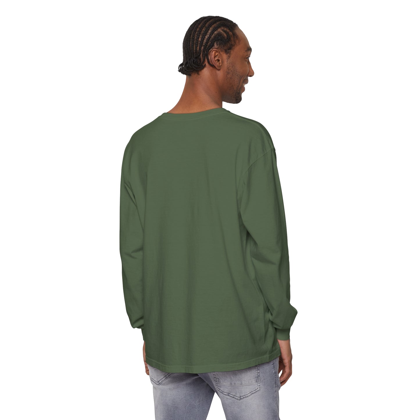 DQU COMFORT COLORS Unisex Garment-dyed Long Sleeve T-Shirt