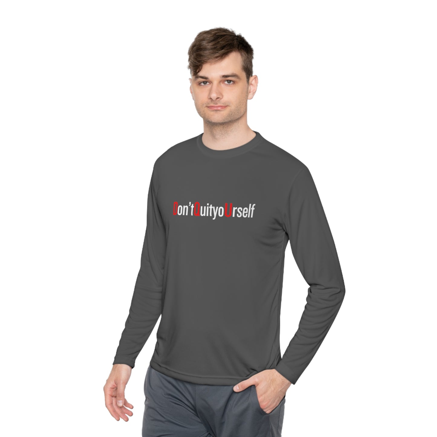 DQU SPORT-TEK Unisex Lightweight Long Sleeve Tee