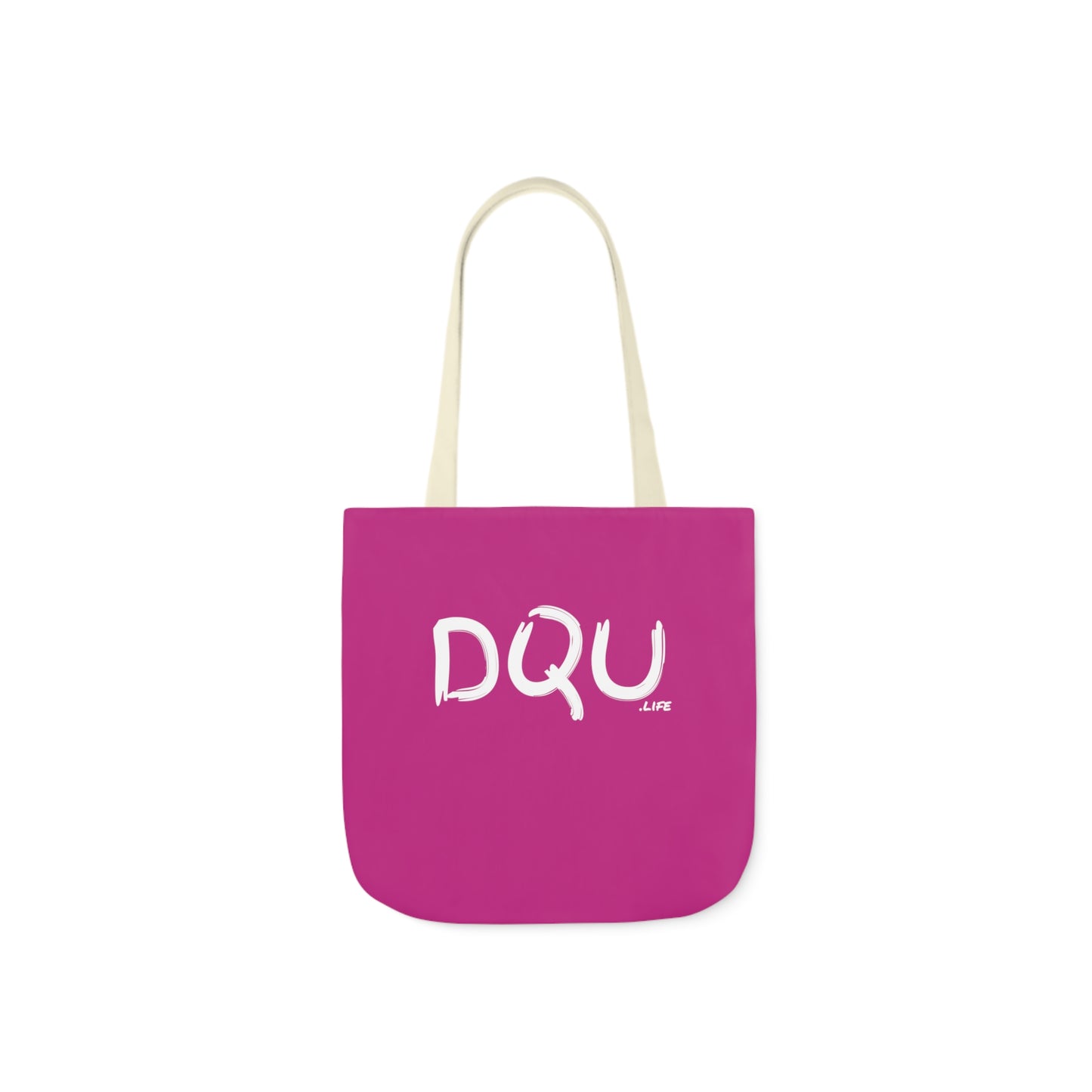 PINK Polyester Canvas Tote Bag (AOP)