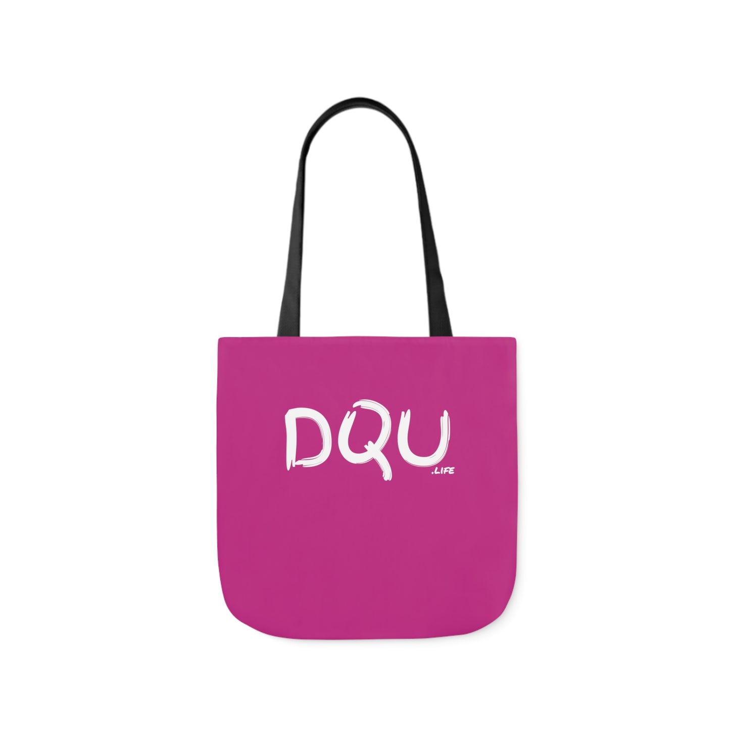 PINK Polyester Canvas Tote Bag (AOP)