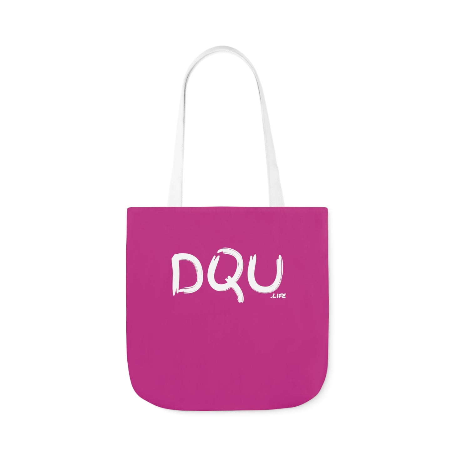 PINK Polyester Canvas Tote Bag (AOP)