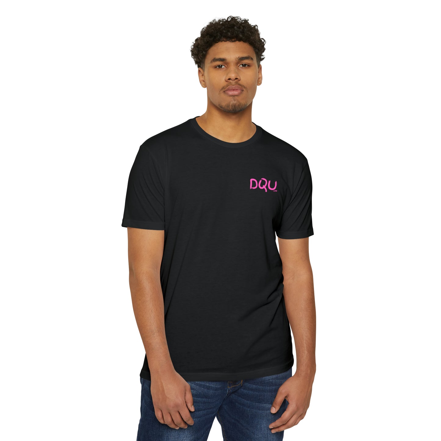 DQU NEXT LEVELUnisex CVC Jersey T-shirt
