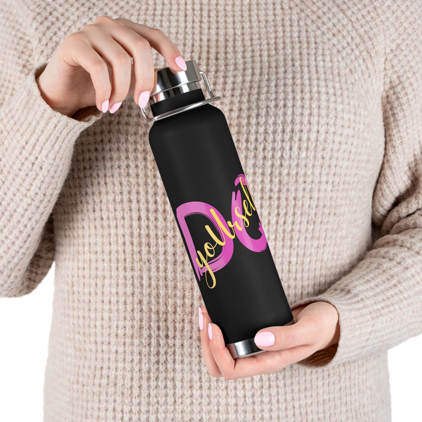 Copper Vacuum Insulated Bottle, 22oz