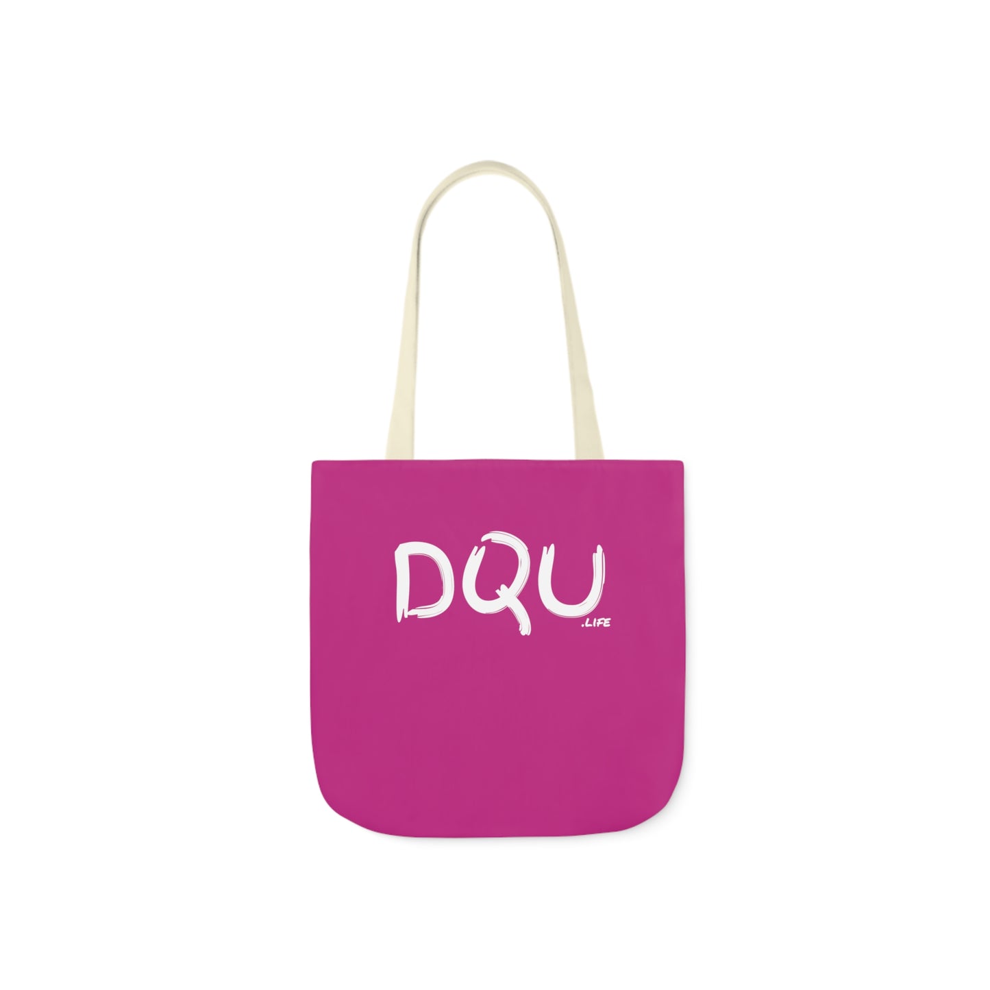 PINK Polyester Canvas Tote Bag (AOP)