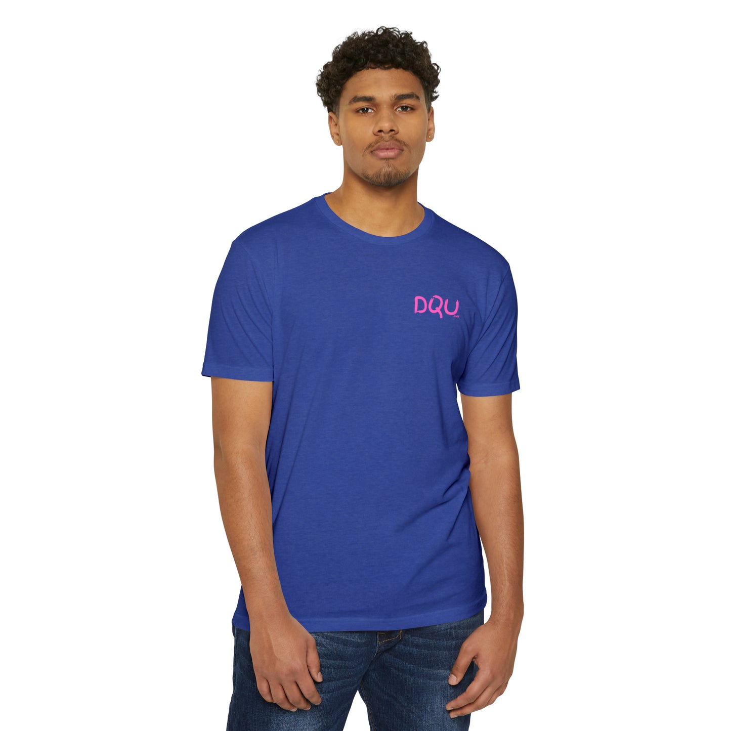DQU NEXT LEVELUnisex CVC Jersey T-shirt