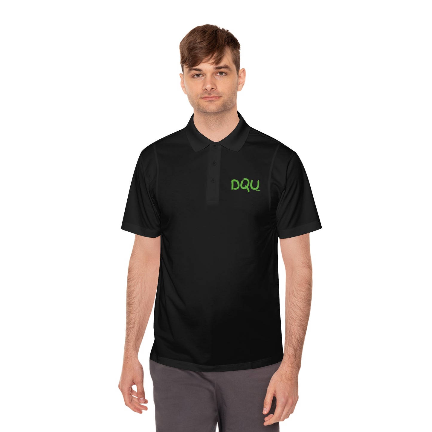 DQU SPORT-TEK Men's Sport Polo Shirt