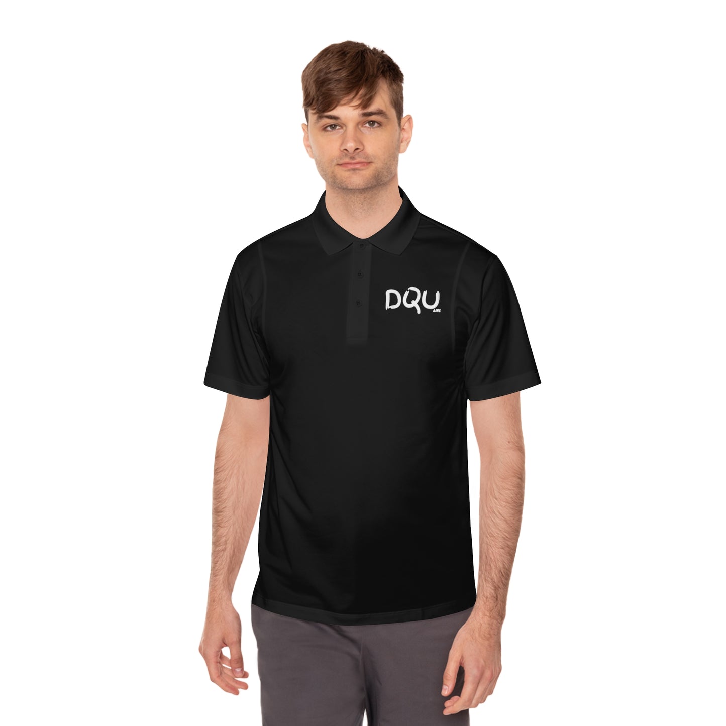DQU SPORT-TEK Men's Sport Polo Shirt