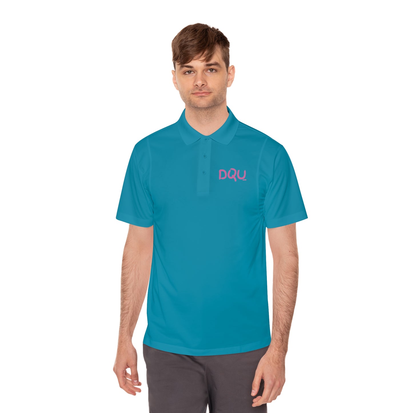 DQU SPORT-TEK Men's Sport Polo Shirt