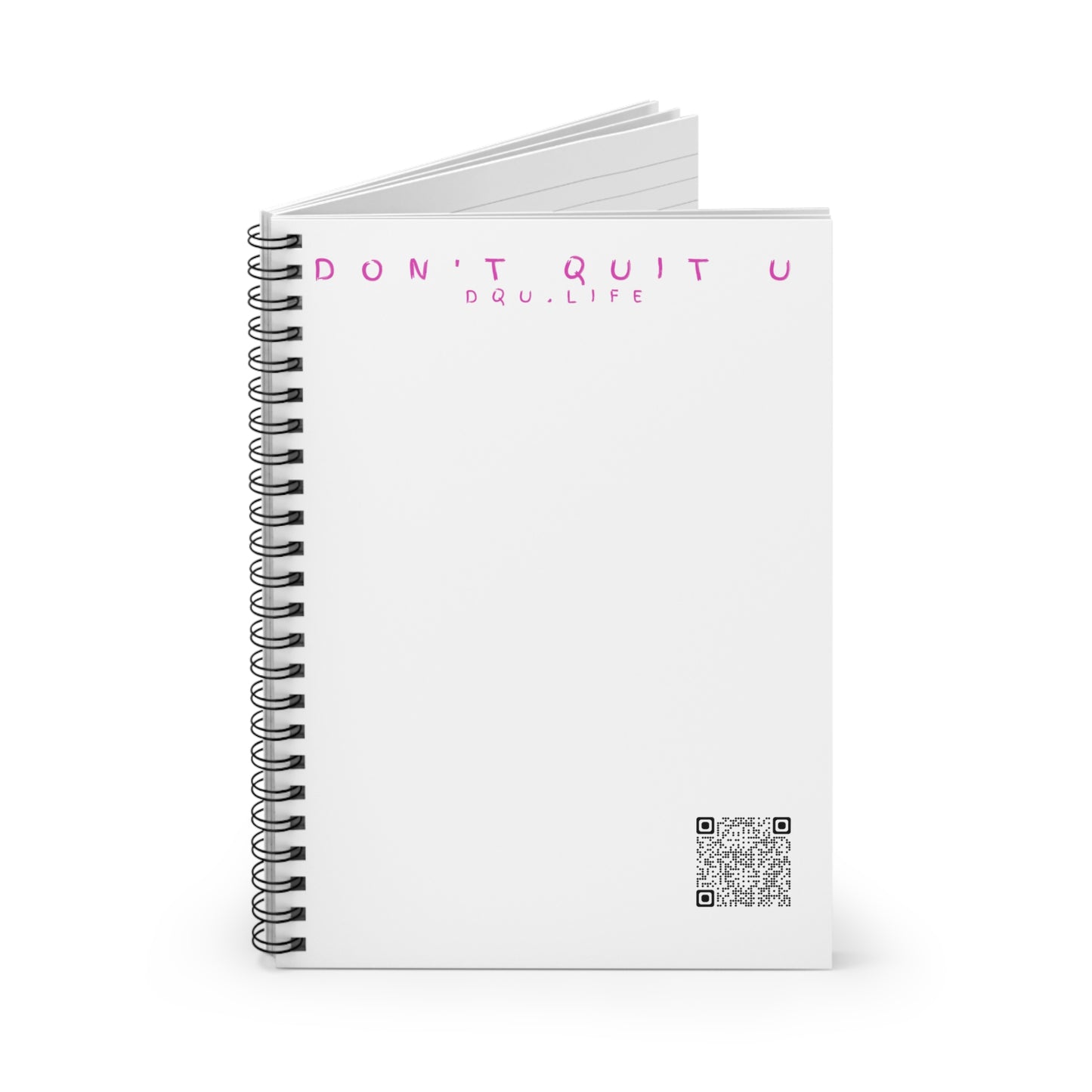 DQU.Life Spiral Notebook - Ruled Line