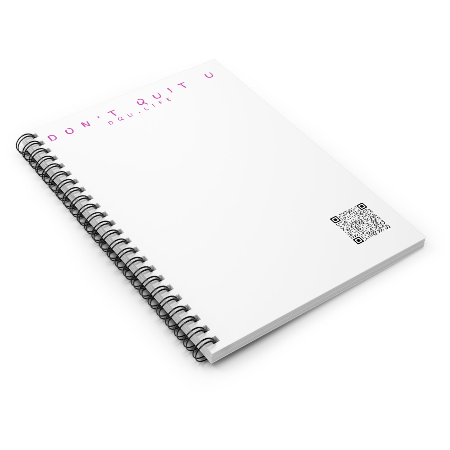 DQU.Life Spiral Notebook - Ruled Line
