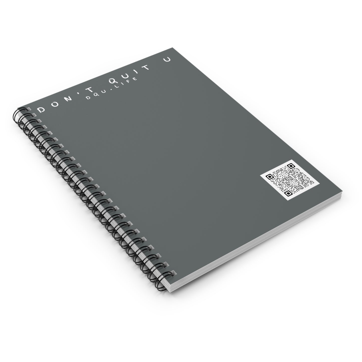 DQU.Life Spiral Notebook - Ruled Line
