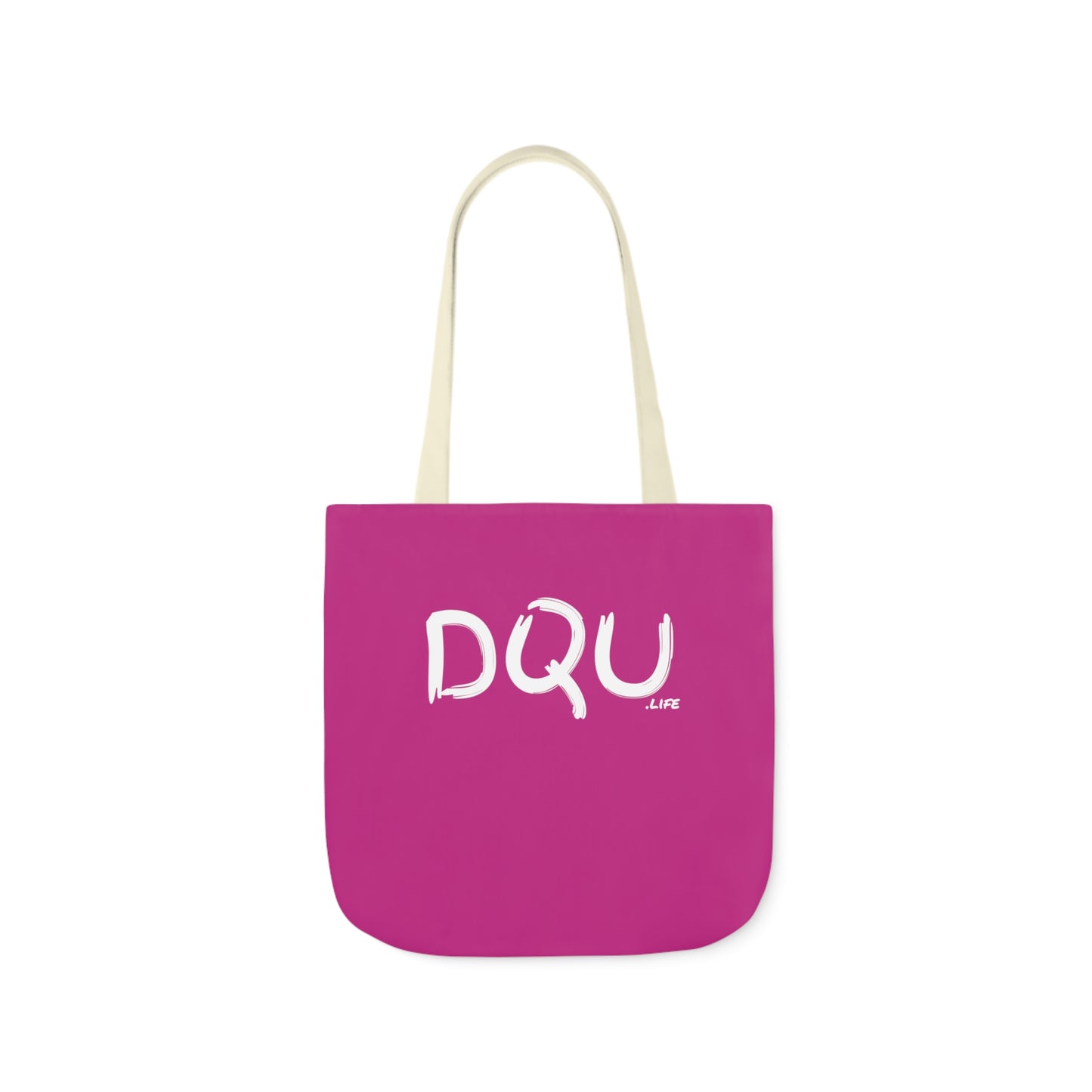 PINK Polyester Canvas Tote Bag (AOP)