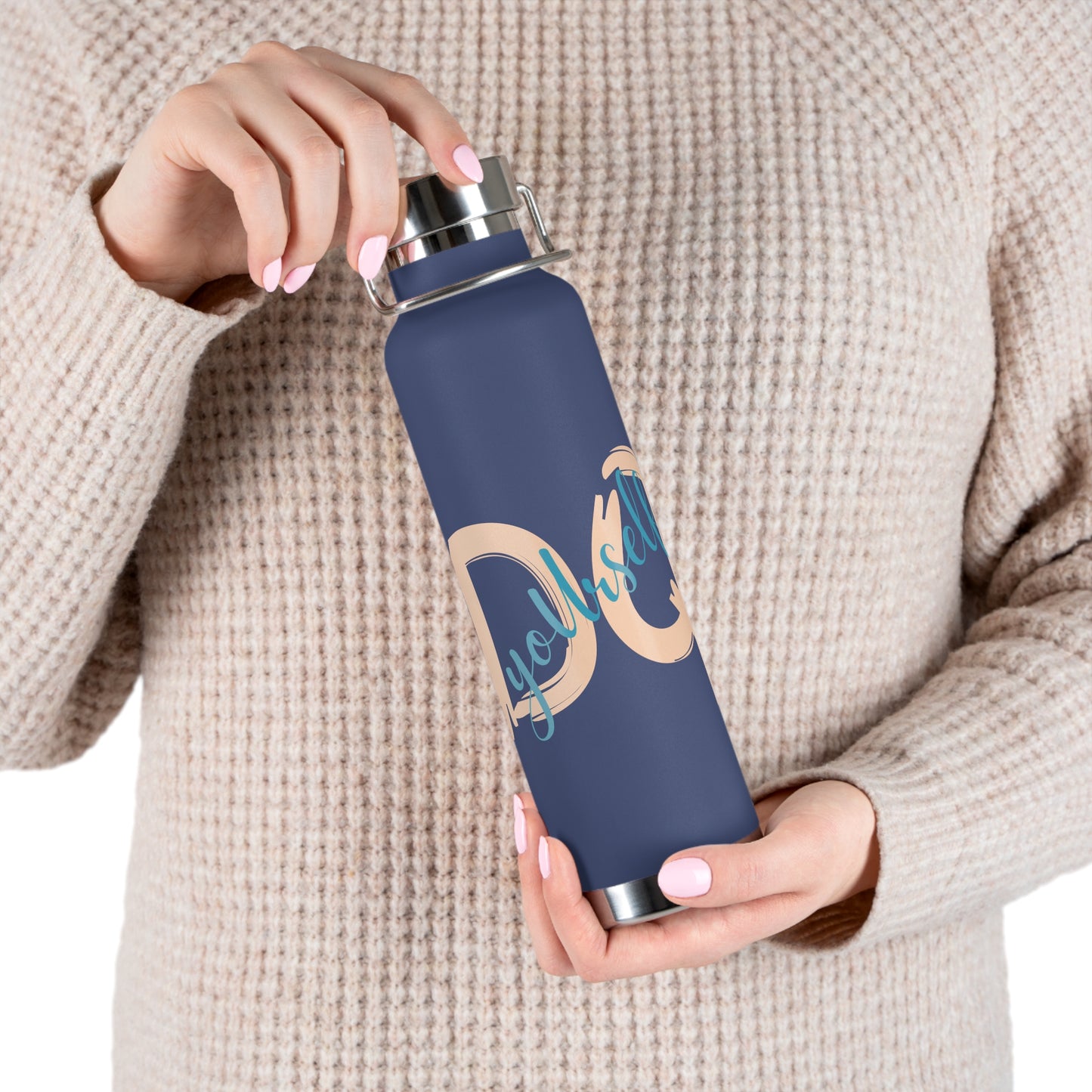 Copper Vacuum Insulated Bottle, 22oz
