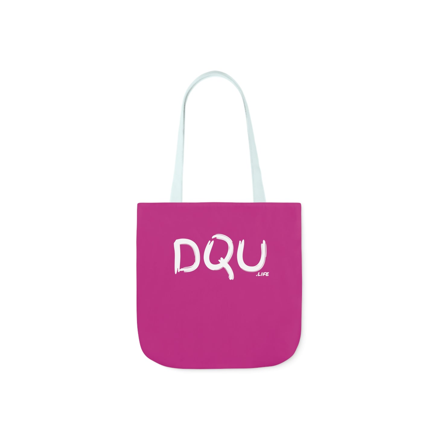 PINK Polyester Canvas Tote Bag (AOP)