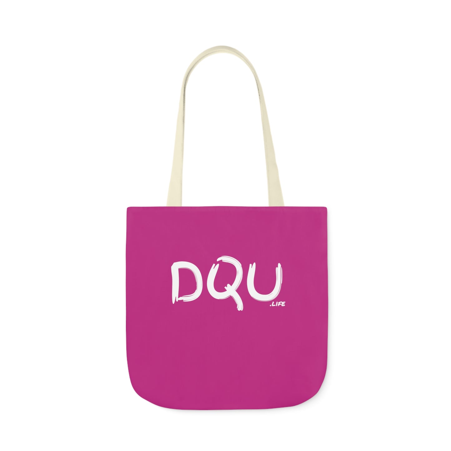 PINK Polyester Canvas Tote Bag (AOP)