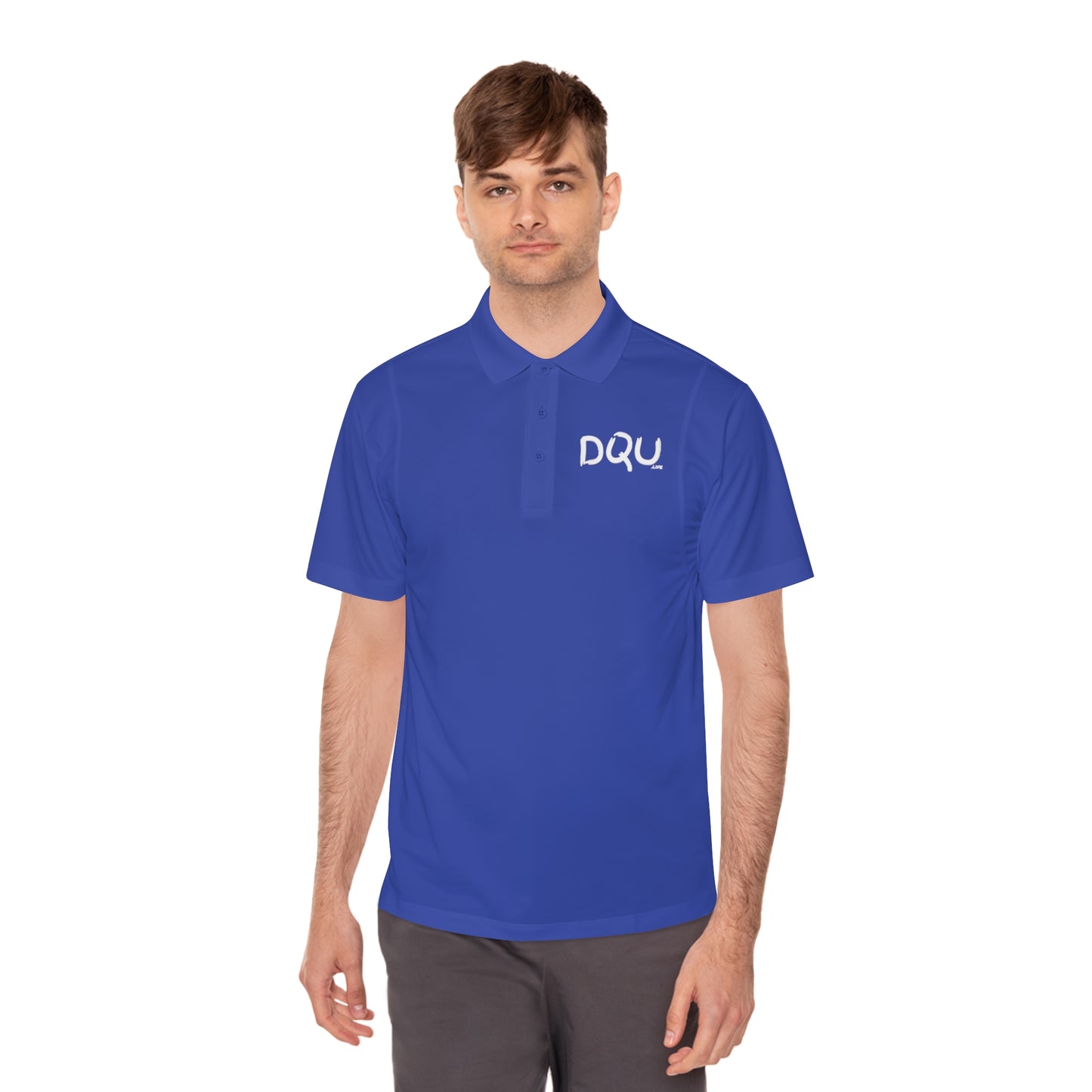 DQU SPORT-TEK Men's Sport Polo Shirt