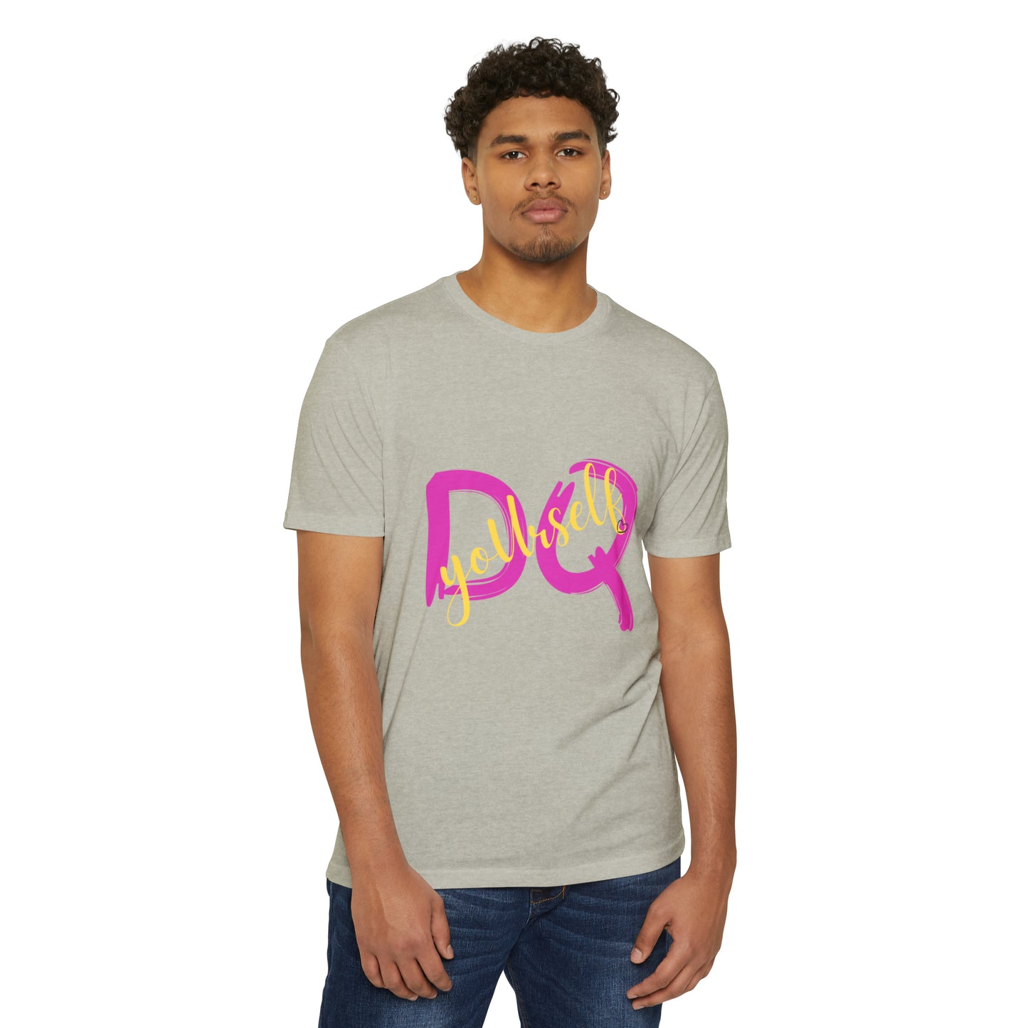 DQU NEXT LEVELUnisex CVC Jersey T-shirt