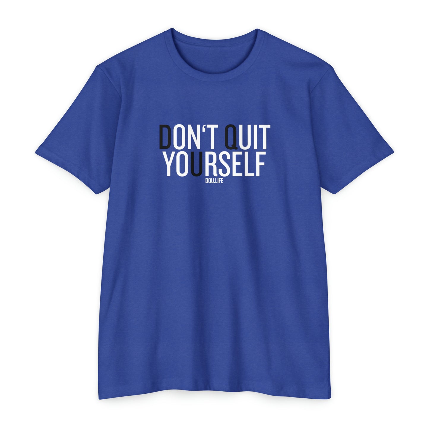 DQU NEXT LEVELUnisex CVC Jersey T-shirt