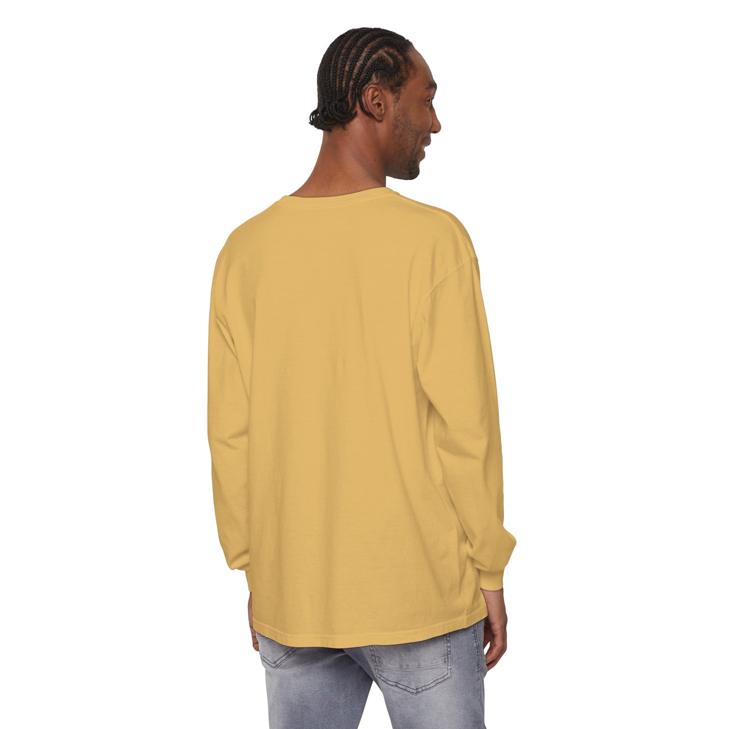DQU COMFORT COLORS Unisex Garment-dyed Long Sleeve T-Shirt