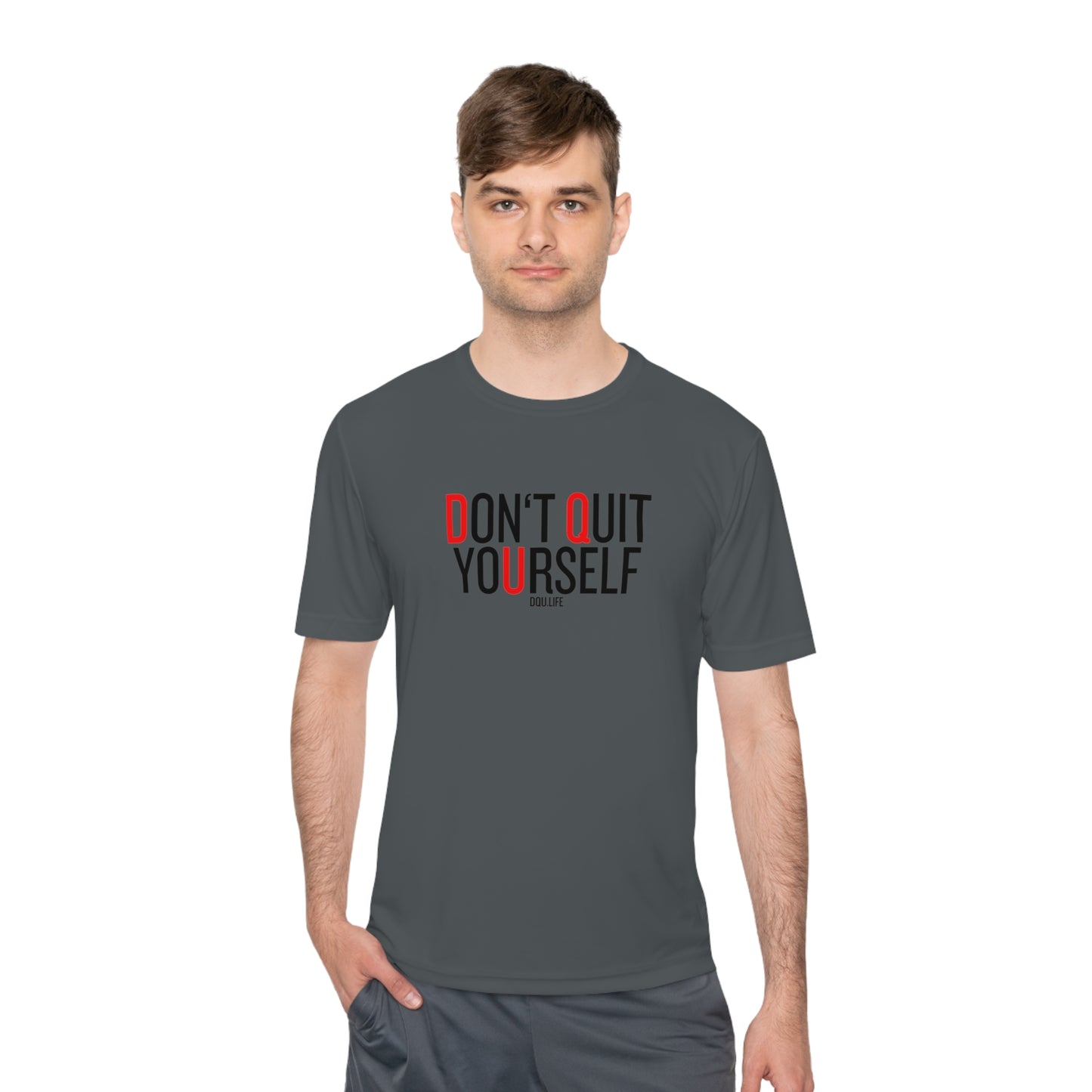 DQU SPORT-TEK Unisex Moisture Wicking Tee