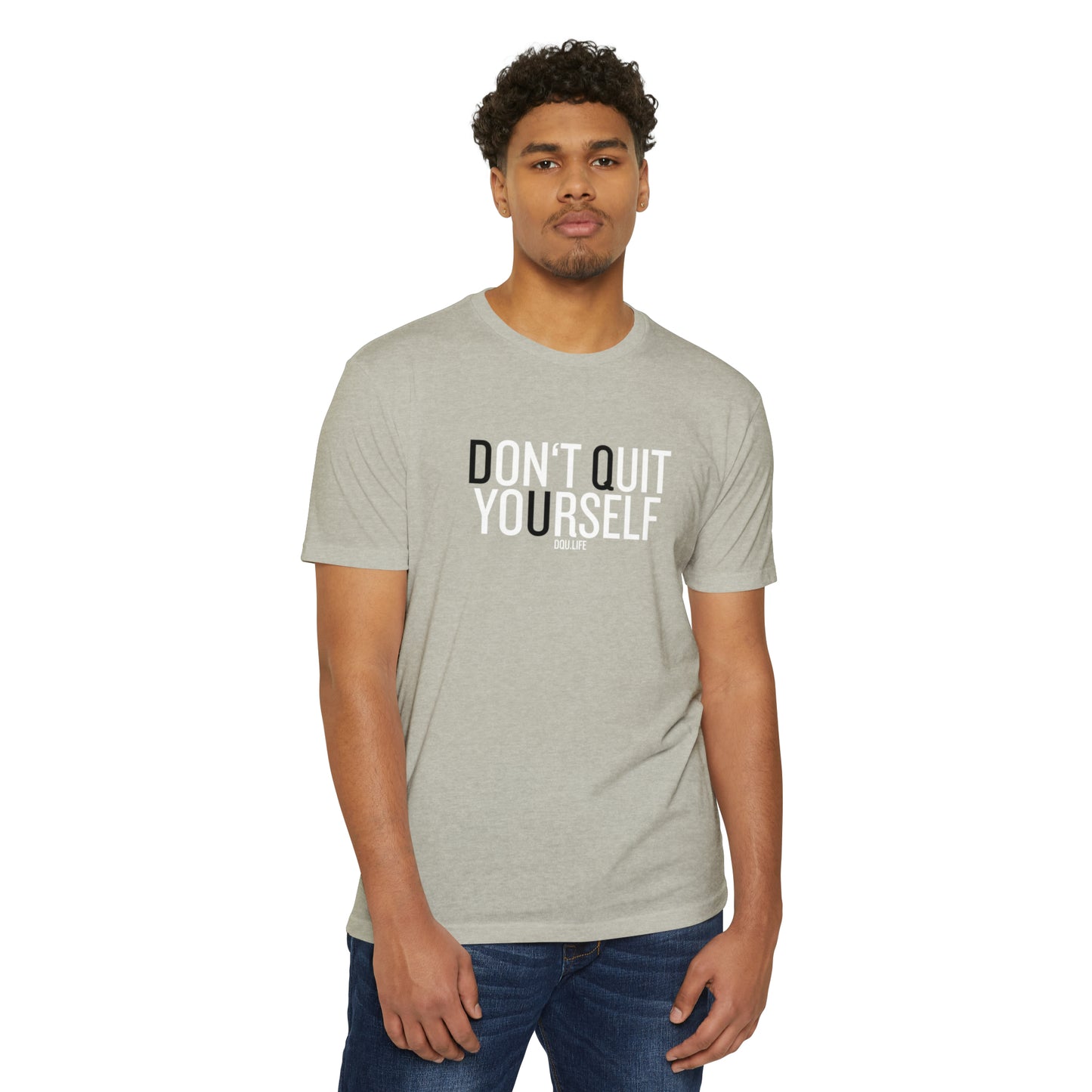 DQU NEXT LEVELUnisex CVC Jersey T-shirt