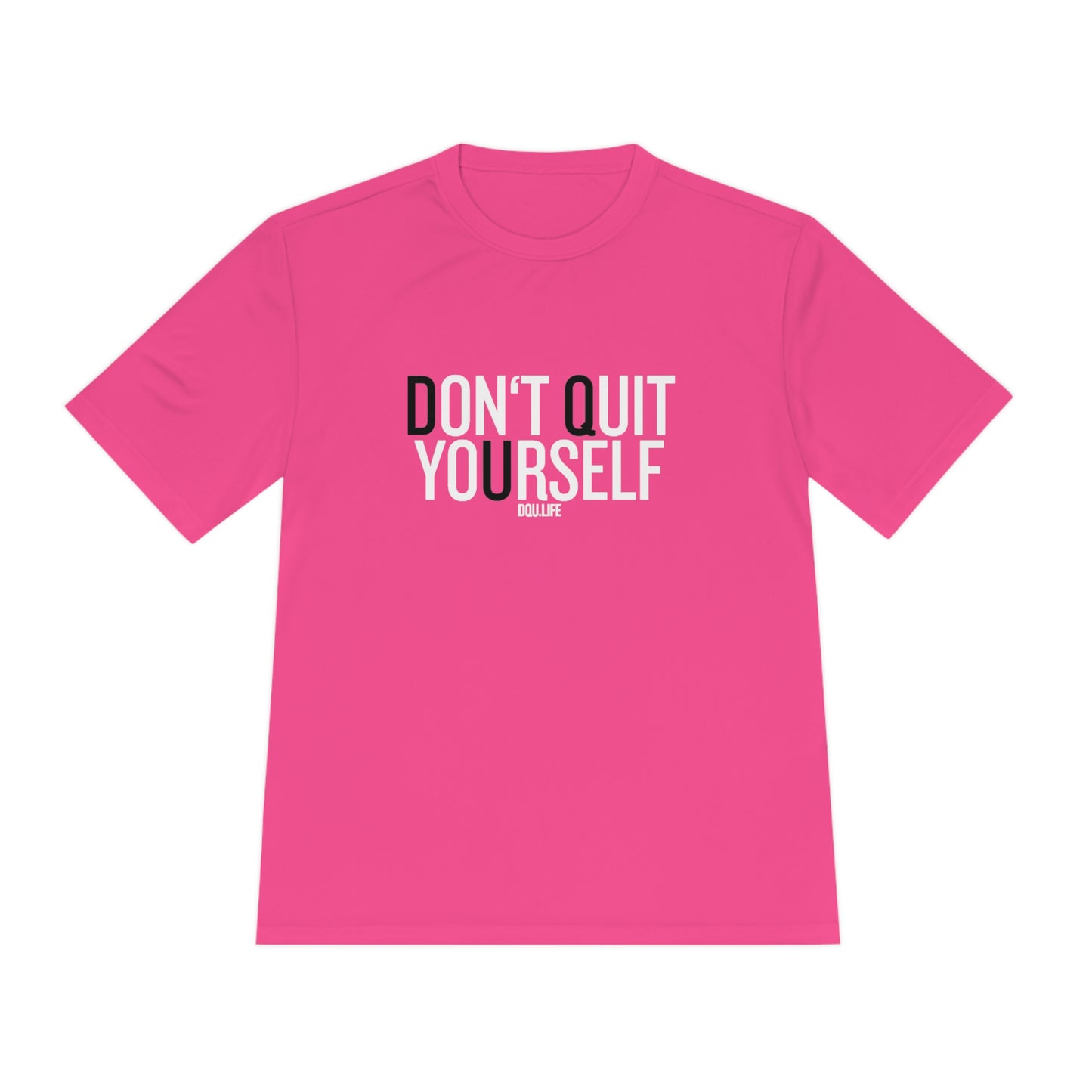 PINK SPORT-TEK Unisex Moisture Wicking Tee